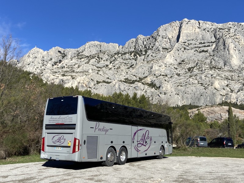 Sortie journée à la Sainte Victoire pour un groupe de marcheurs 