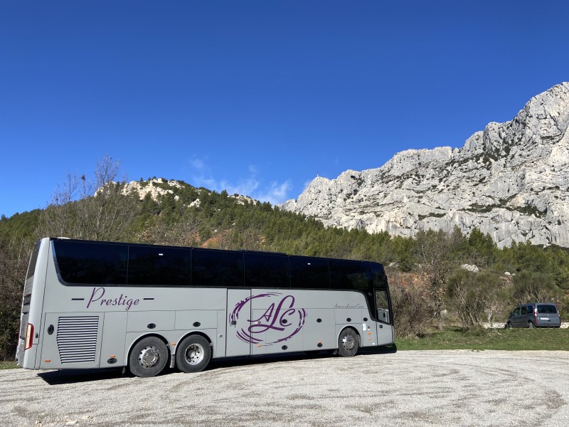 Sortie journée à la Sainte Victoire pour un groupe de marcheurs 
