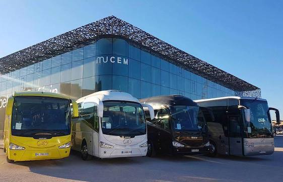 Autocars Laurent Caizza mucem marseille